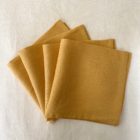 Set 4 servilletas Ceramic yellow lino