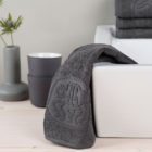 Georg Jensen-toalla de mano gris