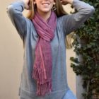 Foulard / pañuelo Med fucsia