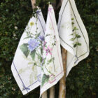 Toalla / paño Chicoria lino italiano - Imagen 3