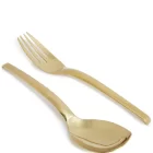 Tenedor y Cuchara para servir Gold - Imagen 2