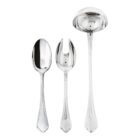 Filet Toiras acero inoxidable piezas de servir 3 pcs