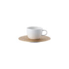 Die Zauberflöte-Sarastro Set Espresso Plato Oro